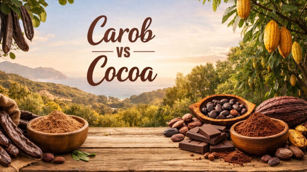 Caroube vs Cacao