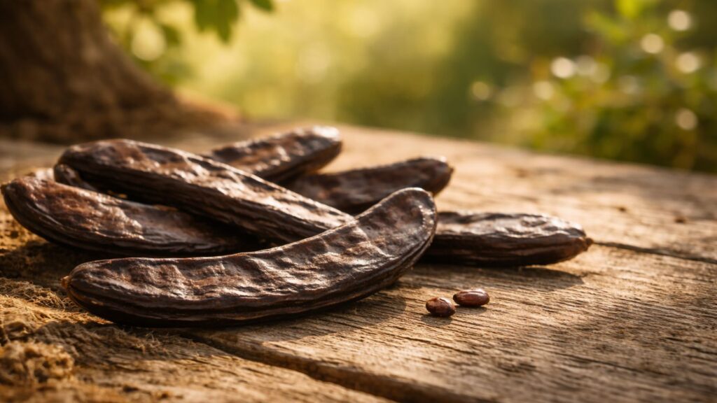 comment utiliser la caroube au quotidien avec des gousses naturelles